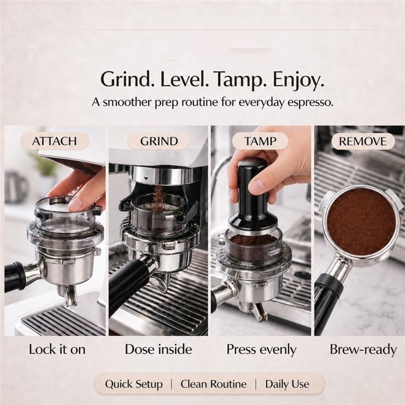 Breville Espresso Barista Touch - B15C Doseertrechter 54mm Twist-Lock Portafilter voor