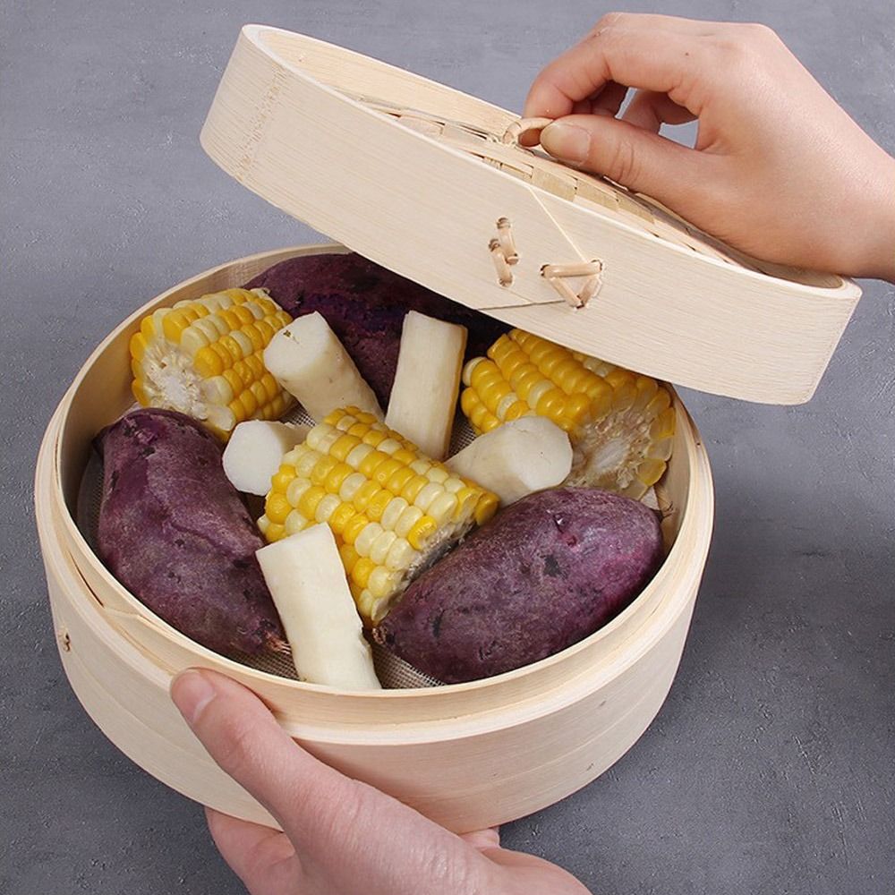 Bamboe Stoomboot Mand Met Deks - Bao Steamer Bamboo recensie en prijs