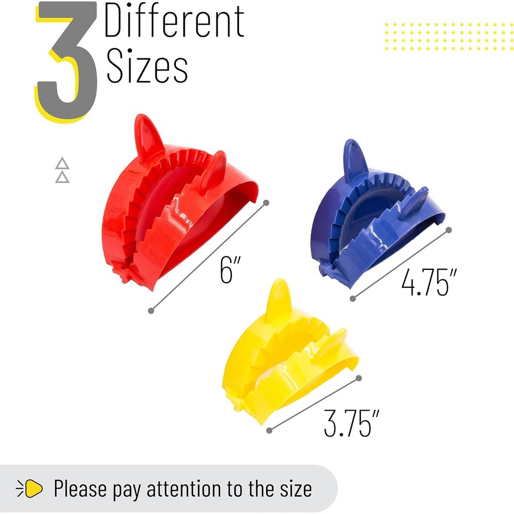 3-delige deegpersset: voor dum - Dumpling Press Set recensie en prijs
